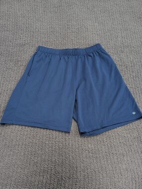 RB3 Men's Blue Mesh Athletic Shorts